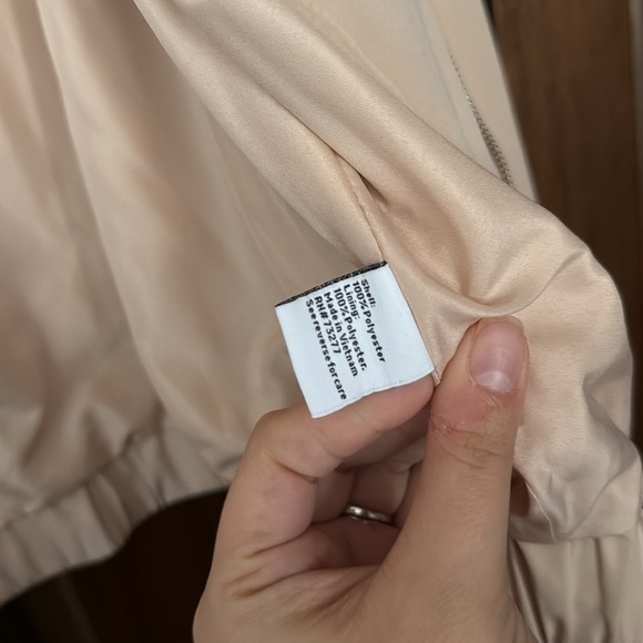 Women’s Nine West Moto/Bomber Jacket with Elastic Hemline - Picture 11 of 14